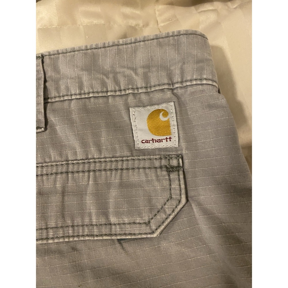 CARHARTT mens grey relaxed fit shorts Size 40, 0220 - Picture 3 of 6